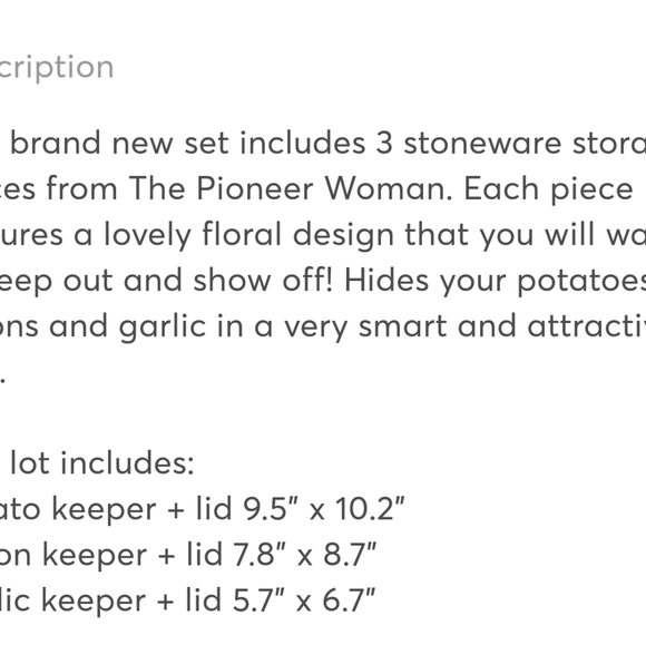 The Pioneer Woman Keeper Bundle - Picture 3 of 4